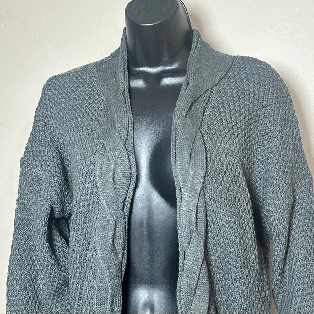 NWT Traleubie Women's Open Front Boho Boyfriend Knit Chunky Cardigan‎ Sweater